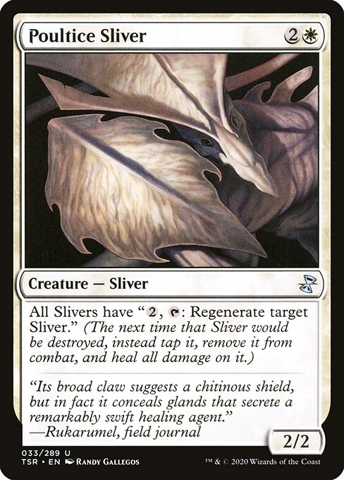 Poultice Sliver highlighted card art