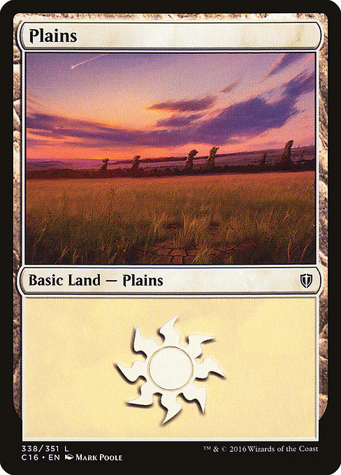 Plains from Commander 2016