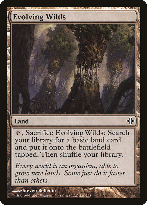 Evolving Wilds from Rise of the Eldrazi