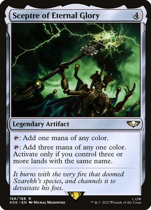 Sceptre of Eternal Glory from Warhammer 40,000 Commander