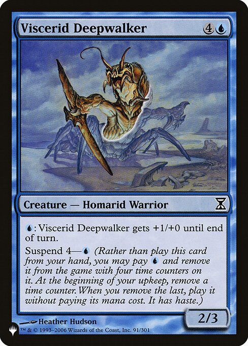 Viscerid Deepwalker highlighted card art
