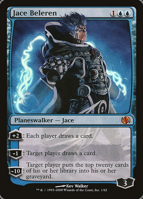 Jace Beleren from Duel Decks: Jace vs. Chandra