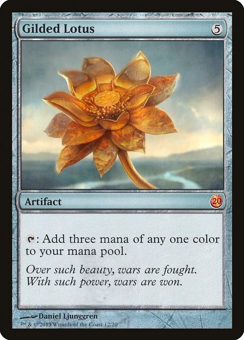 Gilded Lotus from From the Vault: Twenty