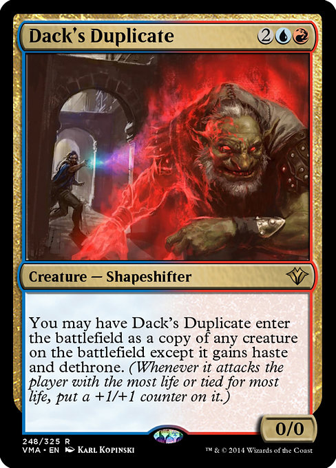 Dack's Duplicate from Vintage Masters