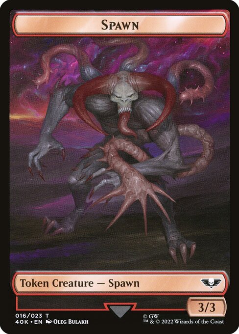 Spawn highlighted card art