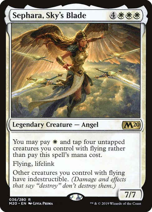 Sephara, Sky's Blade from Core Set 2020