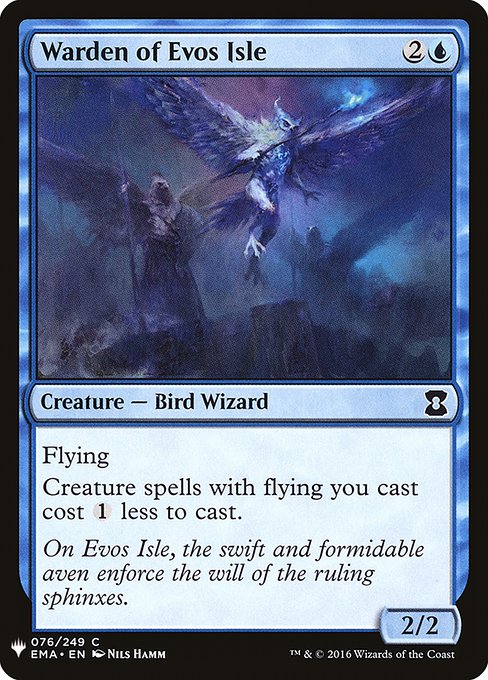 Warden of Evos Isle from The List
