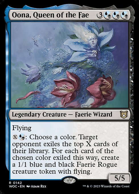 Oona, Queen of the Fae highlighted card art