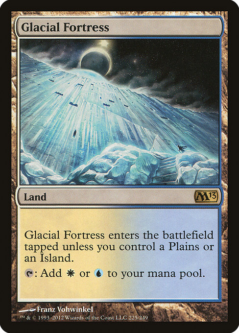 Glacial Fortress from Magic 2013