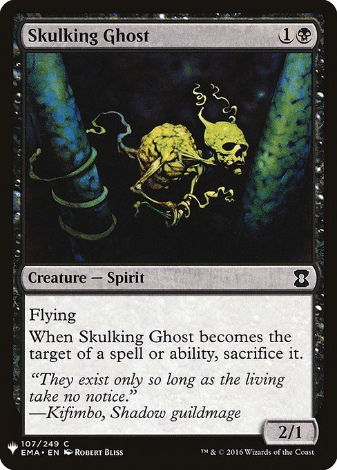 Skulking Ghost highlighted card art