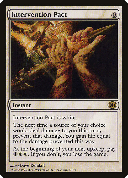 Intervention Pact highlighted card art