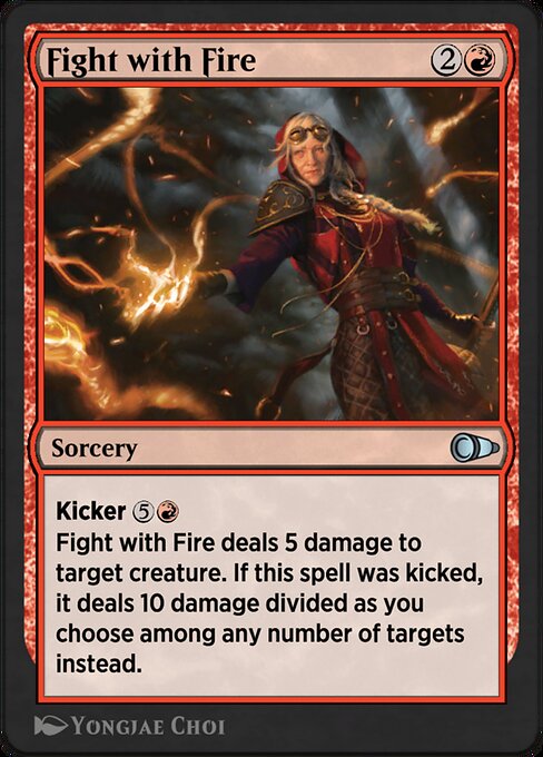 Fight with Fire highlighted card art