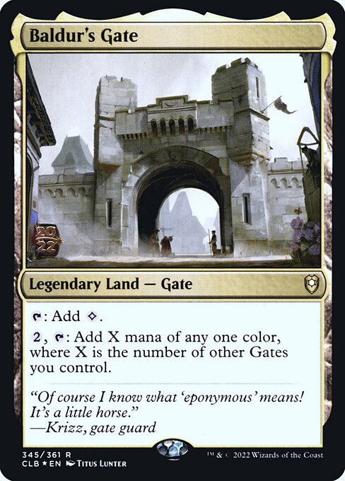 Baldur's Gate from Battle for Baldur's Gate Promos