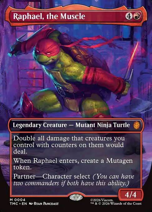 Raphael, the Muscle from Teenage Mutant Ninja Turtles Eternal