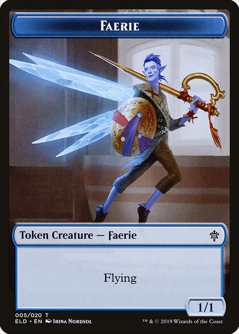 Faerie from Throne of Eldraine Tokens