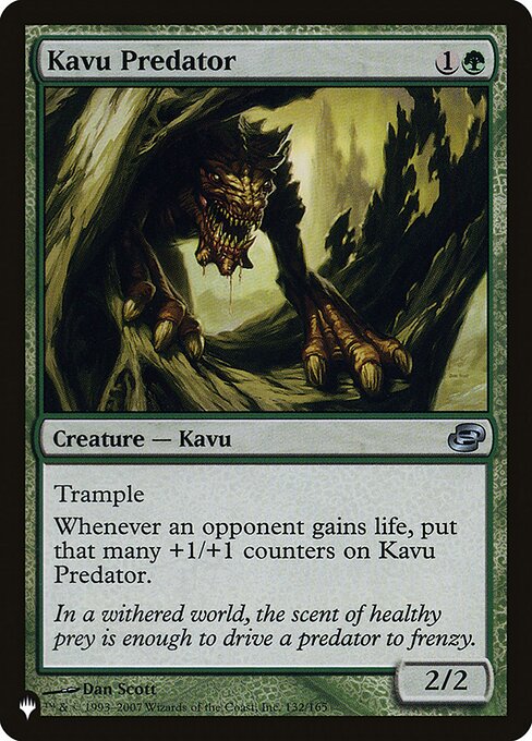 Kavu Predator highlighted card art