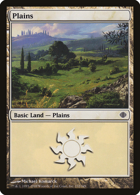 Plains from Shards of Alara