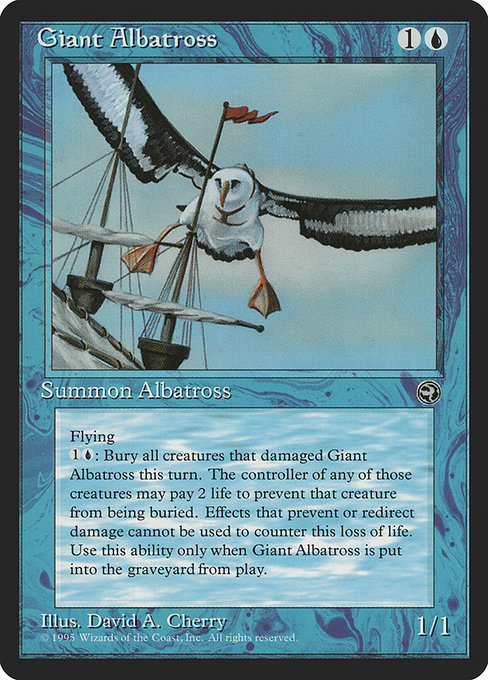 Giant Albatross highlighted card art