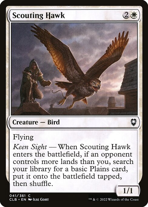 Scouting Hawk from Commander Legends: Battle for Baldur's Gate