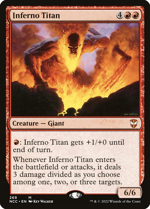 Inferno Titan from New Capenna Commander