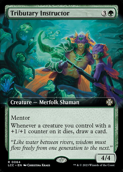 Tributary Instructor from The Lost Caverns of Ixalan Commander