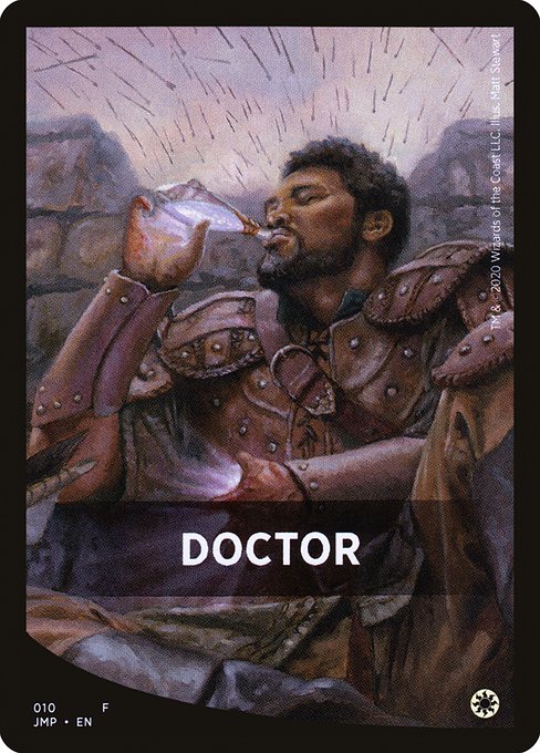 Doctor highlighted card art
