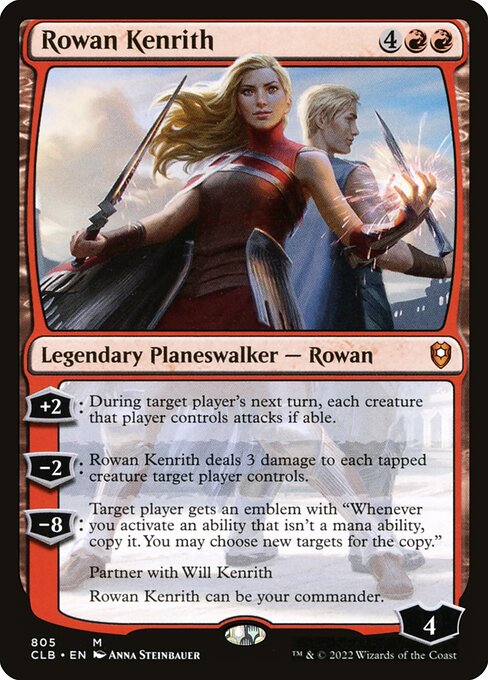 Rowan Kenrith highlighted card art