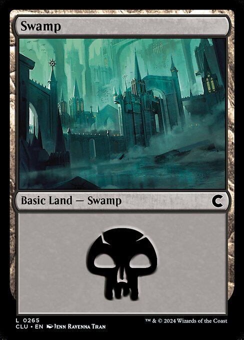 Swamp from Ravnica: Clue Edition
