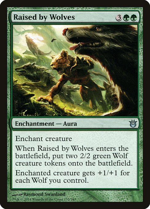 Raised by Wolves highlighted card art