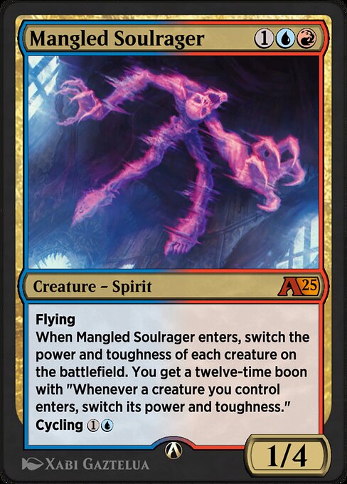 Mangled Soulrager highlighted card art