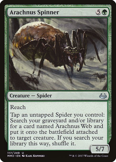 Arachnus Spinner from Modern Masters 2017