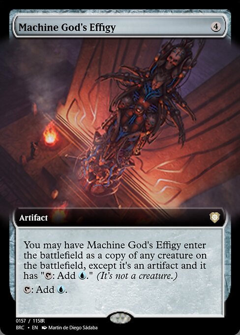 Machine God's Effigy from Magic Online Promos