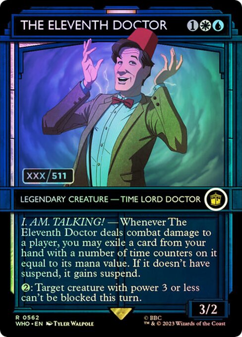 The Eleventh Doctor from Doctor Who
