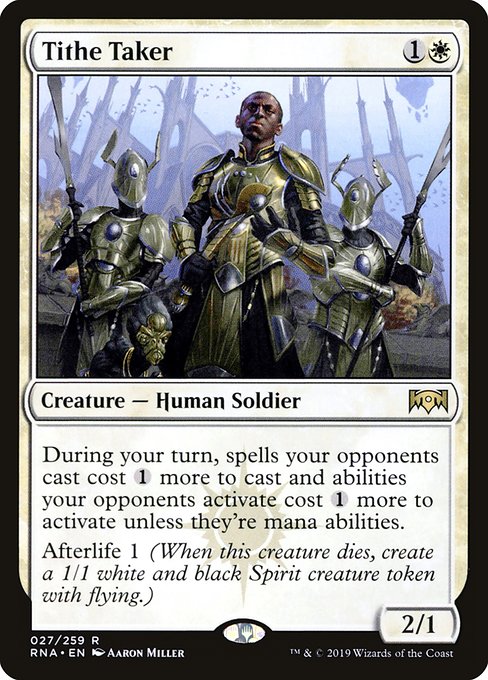 Tithe Taker from Ravnica Allegiance