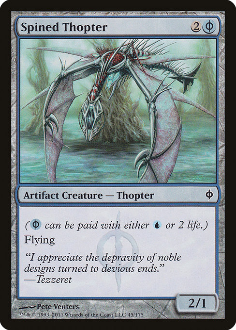 Spined Thopter from New Phyrexia