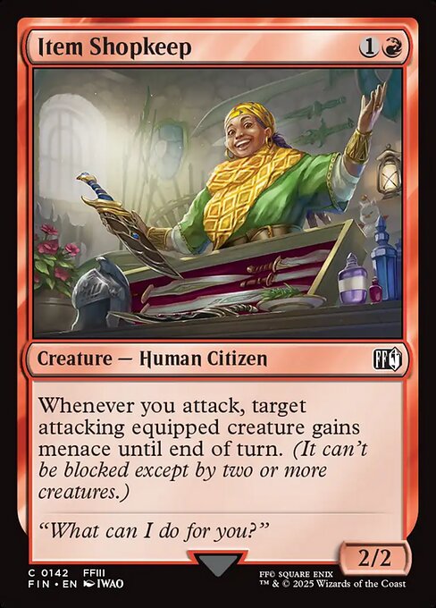 Item Shopkeep highlighted card art