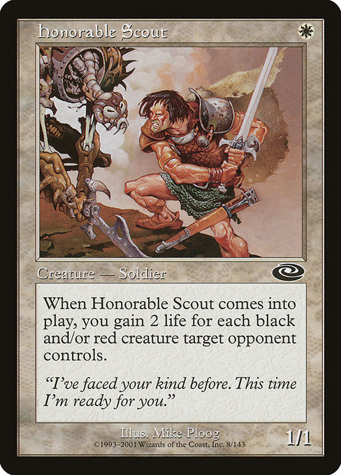 Honorable Scout highlighted card art