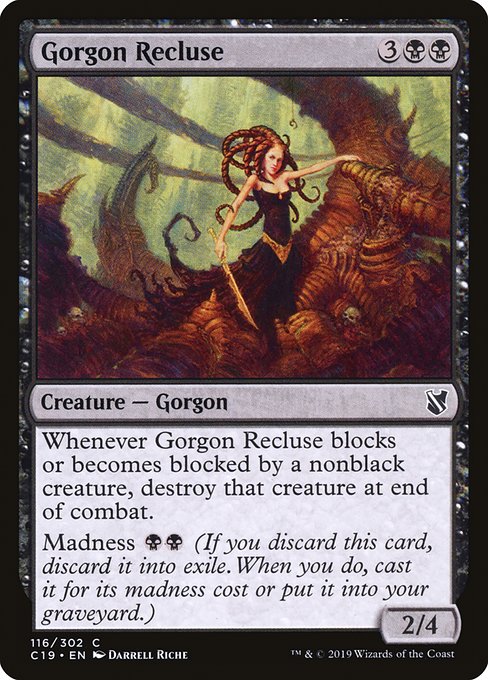 Gorgon Recluse from Commander 2019