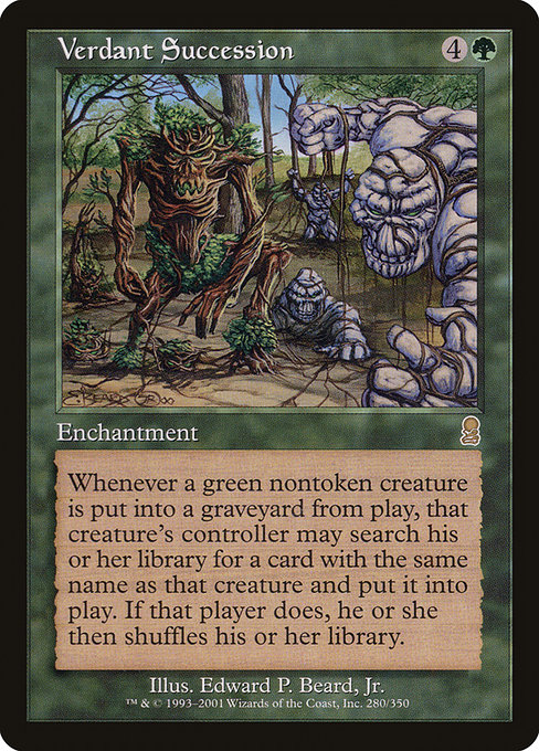 Verdant Succession highlighted card art