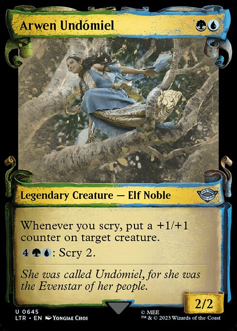 Arwen Undómiel highlighted card art