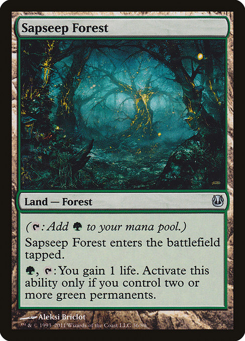 Sapseep Forest from Duel Decks: Ajani vs. Nicol Bolas