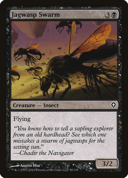 Jagwasp Swarm highlighted card art
