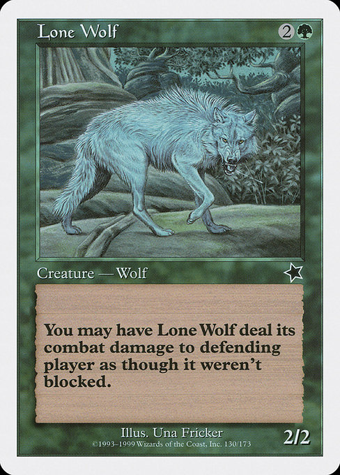 Lone Wolf from Starter 1999