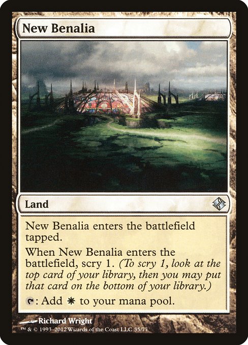 New Benalia from Duel Decks: Venser vs. Koth