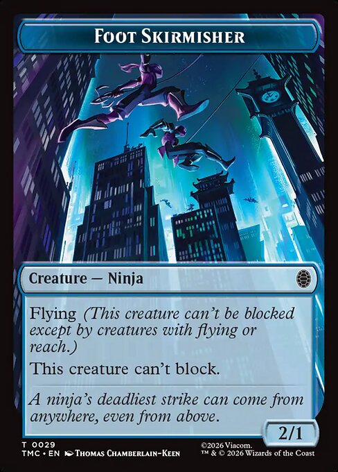 Foot Skirmisher from Teenage Mutant Ninja Turtles Eternal Tokens