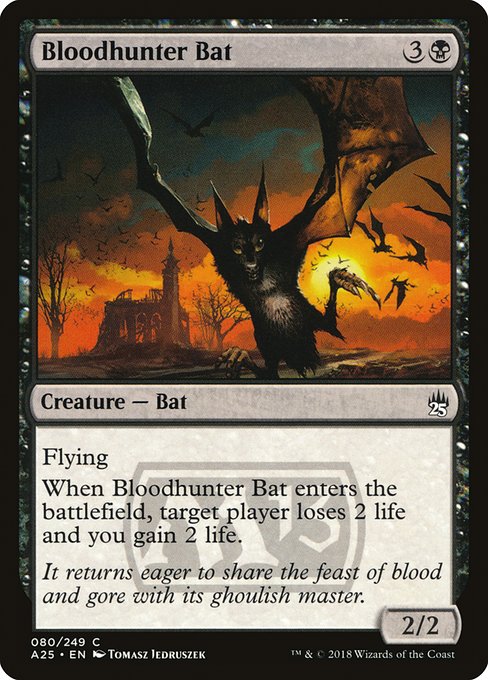 Bloodhunter Bat from Masters 25