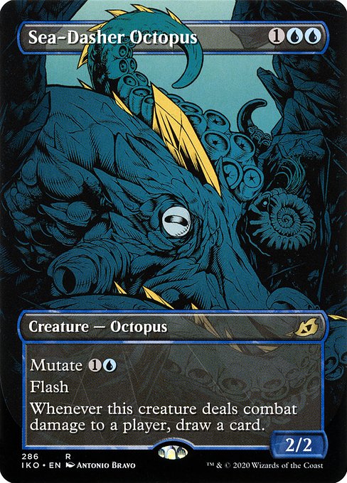 Sea-Dasher Octopus from Ikoria: Lair of Behemoths