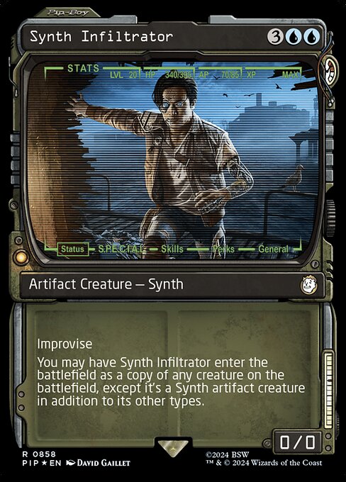 Synth Infiltrator from Fallout