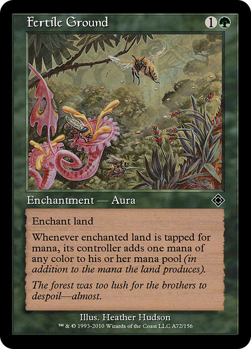 Fertile Ground from Magic Online Theme Decks