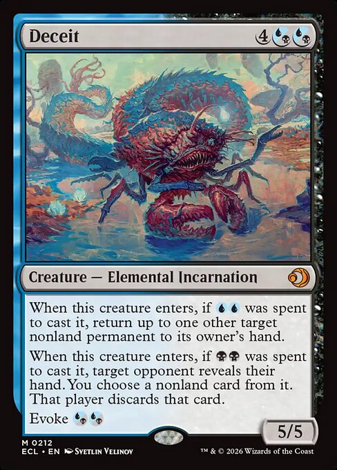 Deceit from Lorwyn Eclipsed